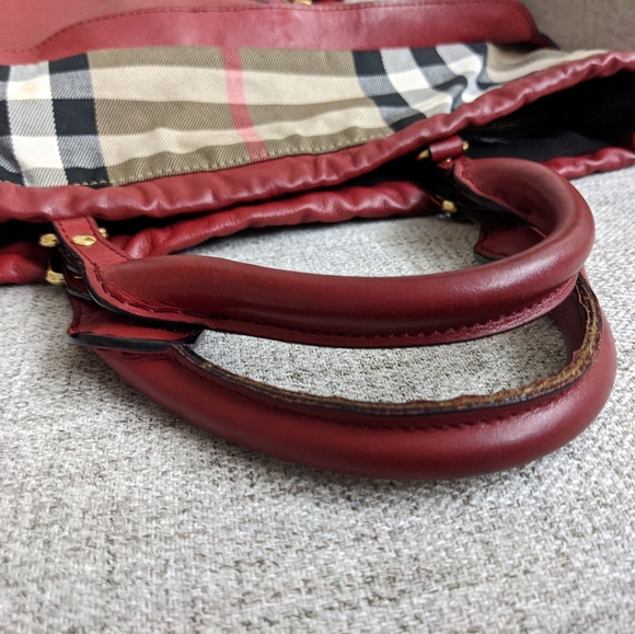 SOLD**Burberry " big Crush" tote bag handbag purse - Picture 3 of 10